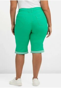 Sheego Jeans Shorts - Blattgrün 10 Sheego Jeans Shorts - Blattgrün -Sheego 46c0209ff9614fb6bdc74b5cdc09ba41