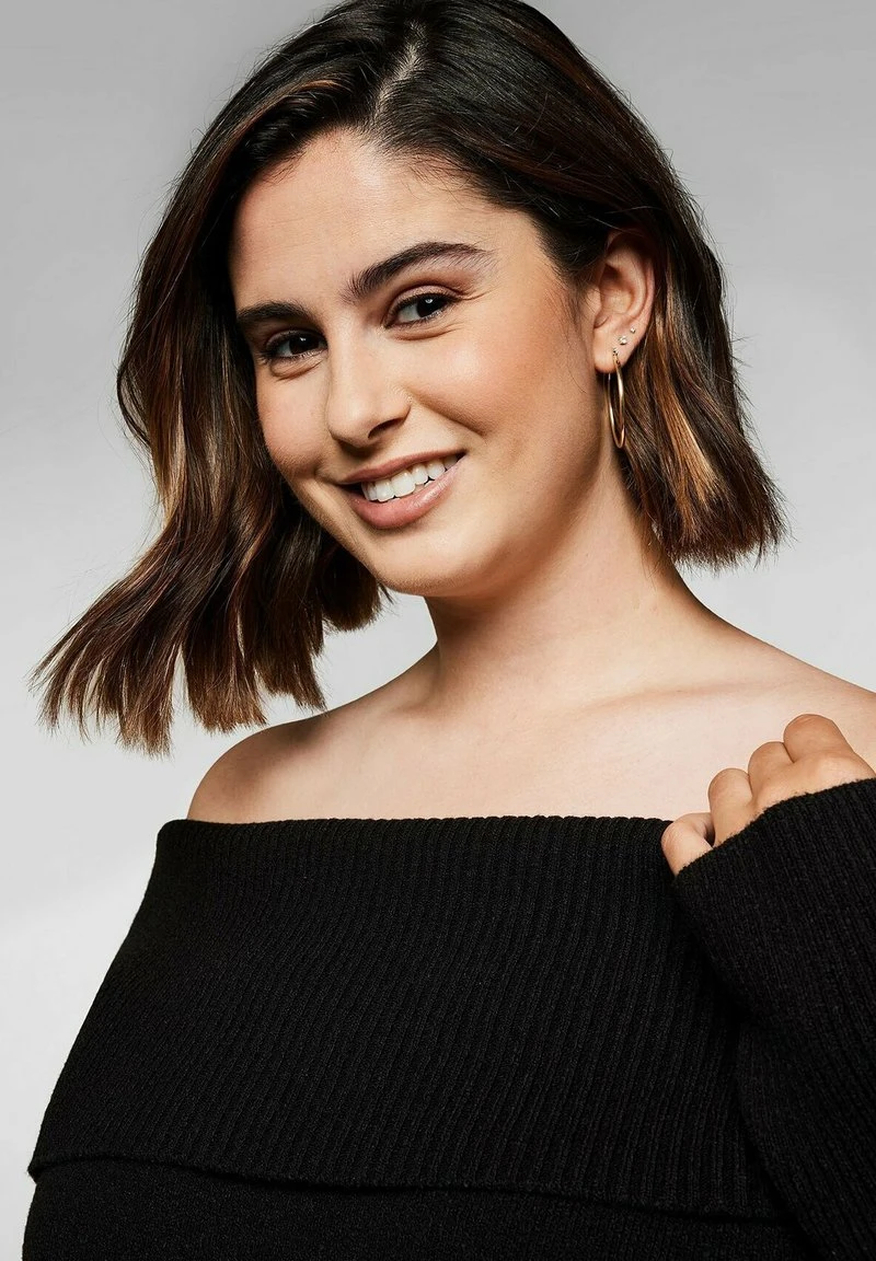 SHEEGO PULLOVER - Strickpullover - Schwarz 6 SHEEGO PULLOVER - Strickpullover - Schwarz – Bild 4