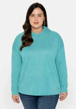 Sheego Kapuzenpullover - Aqua 13 Sheego Kapuzenpullover - Aqua -Sheego 47b278380c804472aba94ed5fbec3920 1
