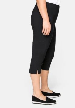 Sheego BENGALIN - Leggings - Hosen - Schwarz -Sheego 482689959a1f472797ff11ae060cf119