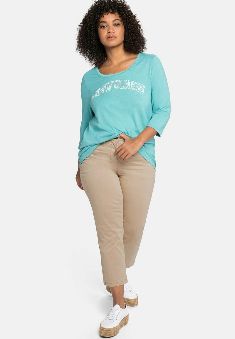 Sheego Stoffhose - Camelfarben 4 Sheego Stoffhose - Camelfarben – Bild 2