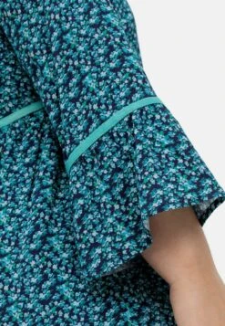 Sheego Bluse - Nachtblau Gemustert -Sheego 4891fdd014bf4a7c8511629696567295