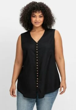 Sheego WEB - Bluse - Schwarz -Sheego 49457a1799ce4668b794cefa25d66495 1