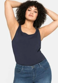 Sheego TANK - Top - Marine -Sheego 4a35c9ec034b4bd49e08aa9cc64287be 1