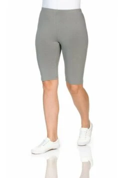 Sheego Kurze Sporthose - Grau