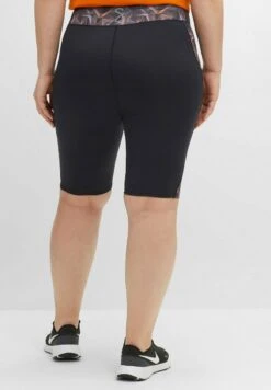 Sheego Kurze Sporthose - Schwarz -Sheego 4a940b8ac7ea478d9f79946ef9164a7f