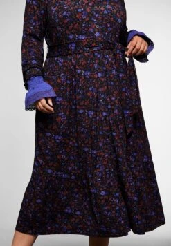 Sheego Blusenkleid - Schwarz Bedruckt -Sheego 4b354a15699041388c5c797710b6ef7a