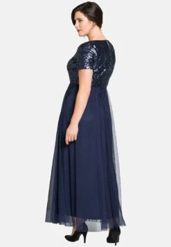 Sheego ELEGANT - Ballkleid - Navy 10 Sheego ELEGANT - Ballkleid - Navy -Sheego 4b3daec33c754563a7e72dd8c10208de