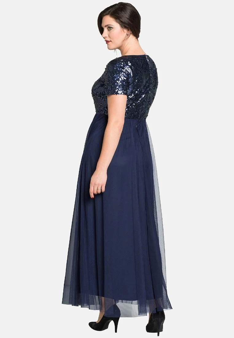 Sheego ELEGANT - Ballkleid - Navy 5 Sheego ELEGANT - Ballkleid - Navy – Bild 3