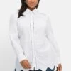 Sheego Hemdbluse - Weiß -Sheego 4cead8b2ea0641e8b93e30045603b74d