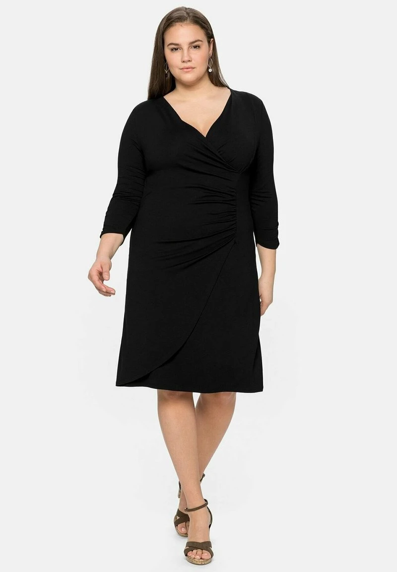 Sheego Cocktailkleid/festliches Kleid - Schwarz 3 Sheego Cocktailkleid/festliches Kleid - Schwarz