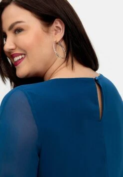 Sheego ABEND - Cocktailkleid/festliches Kleid - Blau -Sheego 4daa2578169e4c3bba90435b3ed0f3b4