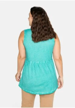 Sheego Bluse - Aqua 10 Sheego Bluse - Aqua -Sheego 4de9f9f148884f488dbe6b93956fa06d