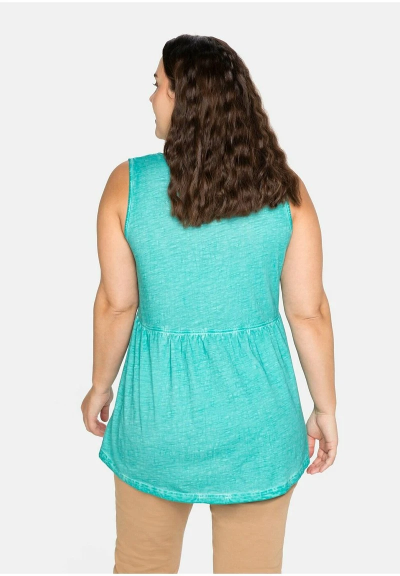 Sheego Bluse - Aqua 5 Sheego Bluse - Aqua – Bild 3