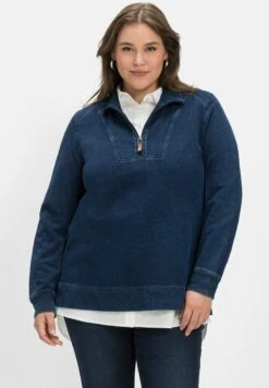 Sheego TROYER - Sweatshirt - Indigo -Sheego 4e33faef99c14f7fa5e7b9ecba1bbf35 1