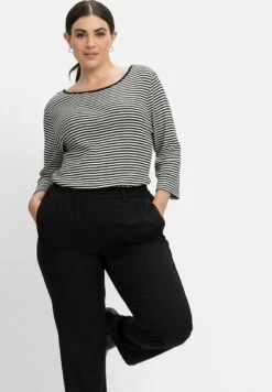 Sheego Stoffhose - Schwarz -Sheego 4f8c655c46b3497992357d1334d65611