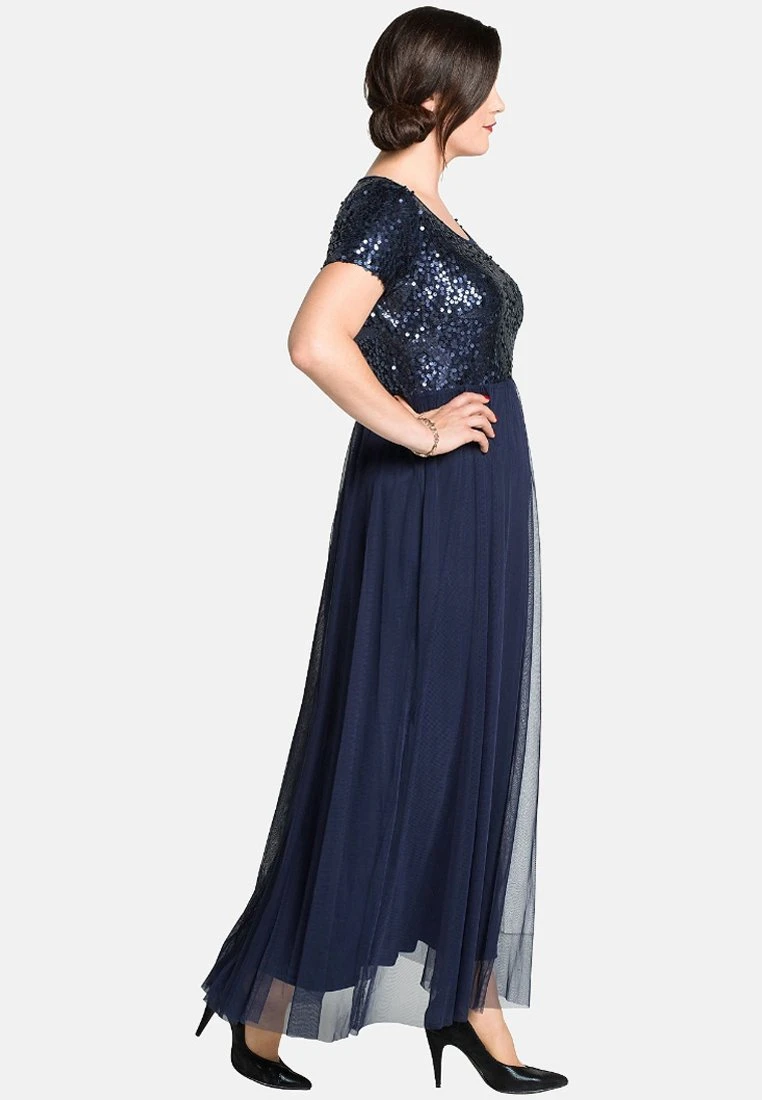 Sheego ELEGANT - Ballkleid - Navy 4 Sheego ELEGANT - Ballkleid - Navy – Bild 2
