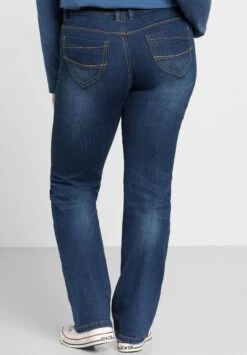 Sheego LANA - Jeans Straight Leg - Blue Denim -Sheego 5073f0b0c1184f8c9f61bc00f01306dd