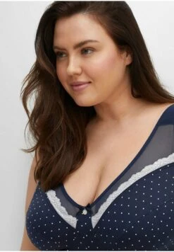 Sheego ENTLASTUNGS- - Balconette BH - Marine -Sheego 512acfb3df234157a1edd4be15a2b115