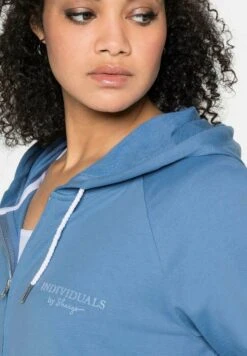 Sheego Sweatjacke - Jeansblau 11 Sheego Sweatjacke - Jeansblau -Sheego 5147124221474ab0a5c82836da9faf06