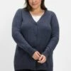 Sheego Strickjacke - Indigo Meliert -Sheego 5170051dc259469b976e6c81a5e9253a