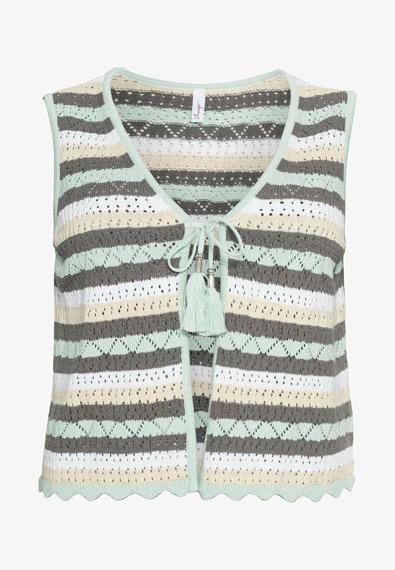 Sheego Strickjacke - Mehrfarbig 7 Sheego Strickjacke - Mehrfarbig – Bild 5