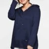 Sheego Sweatshirt - Marine -Sheego 51b720e2c7a84b909c9b20a400e454f0
