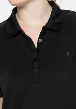 Sheego Poloshirt - Schwarz 11 Sheego Poloshirt - Schwarz -Sheego 51ba34f534ed42879455a7398796badb