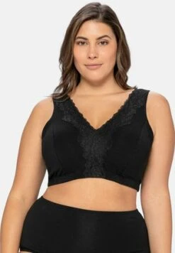 Sheego T-Shirt BH - Schwarz -Sheego 529c308e3a7d45aaaa2007d065324a2b 1