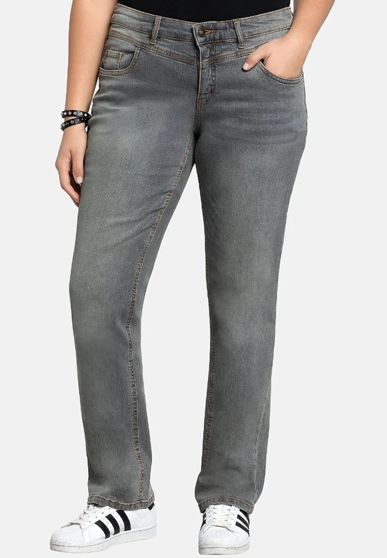 Sheego LANA - Jeans Bootcut - Grey Denim 8 Sheego LANA - Jeans Bootcut - Grey Denim – Bild 6