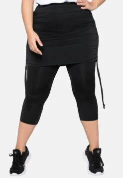 Sheego Leggings - Hosen - Black