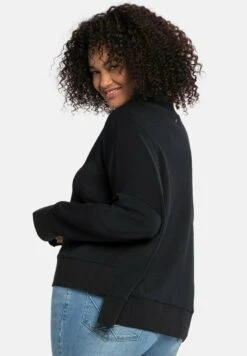 Sheego Sweatshirt - Schwarz 11 Sheego Sweatshirt - Schwarz -Sheego 5365201b457445d59bbc81041d79c1b3