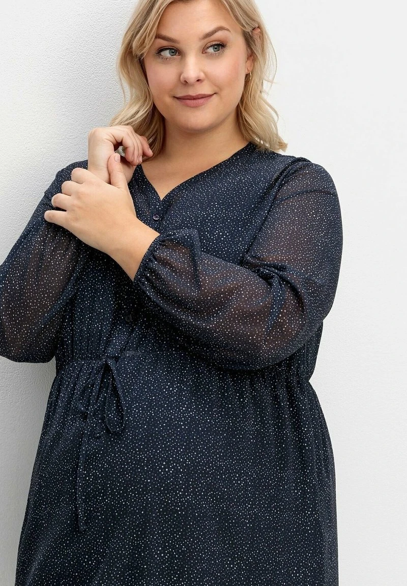 Sheego STILL - Tunika - Nachtblau Bedruckt 6 Sheego STILL - Tunika - Nachtblau Bedruckt – Bild 4