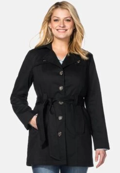 Sheego Trenchcoat - Black -Sheego 5492a0a76a8145c18a4de516f473909c 1