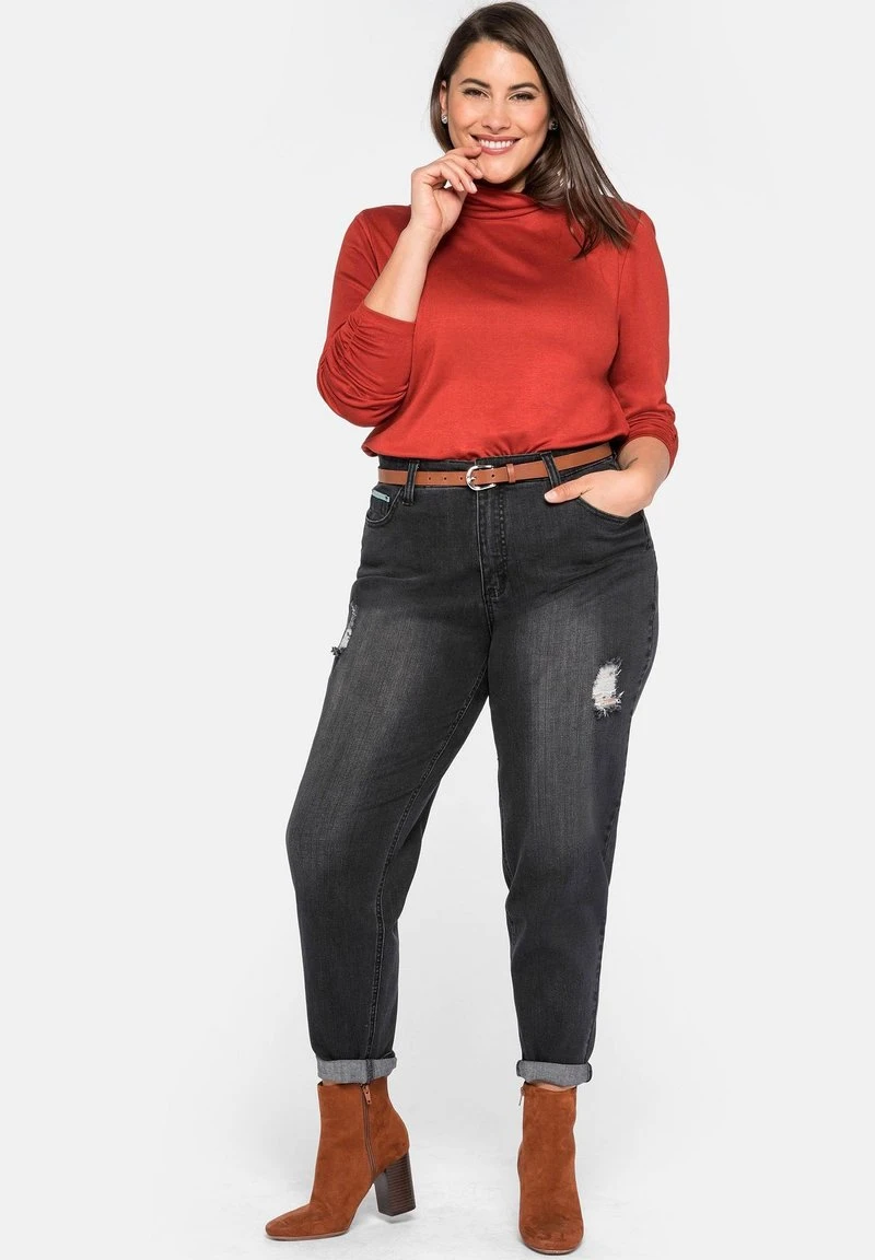 Sheego Jeans Relaxed Fit - Black Denim 3 Sheego Jeans Relaxed Fit - Black Denim