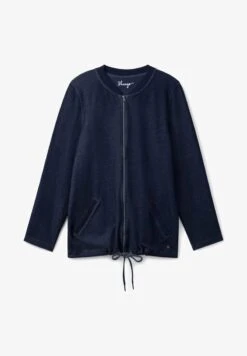 Sheego Sweatjacke - Marineblau 13 Sheego Sweatjacke - Marineblau -Sheego 551a1ba149ab464a855caf379585816a