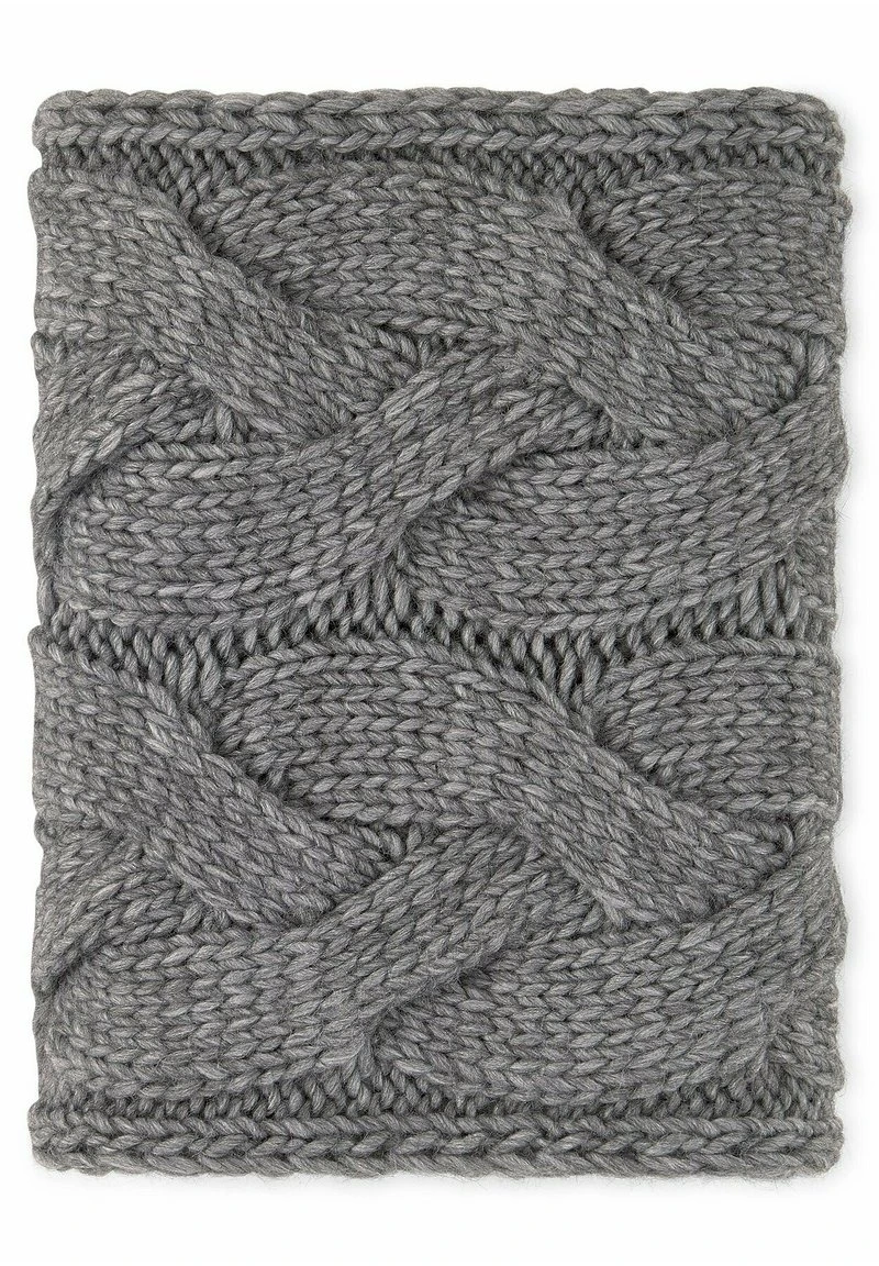 Sheego Schlauchschal - Dunkelgrau Meliert 4 Sheego Schlauchschal - Dunkelgrau Meliert – Bild 3