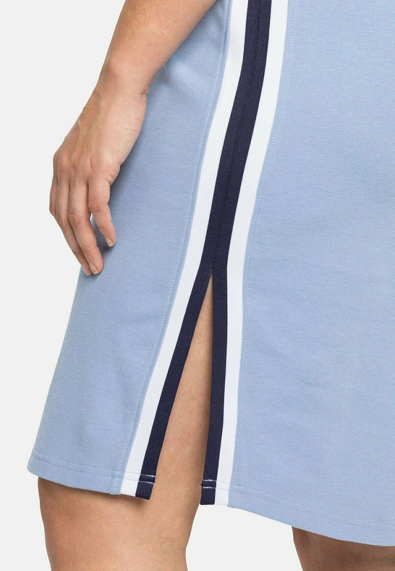 Sheego Blusenkleid - Mittelblau 5 Sheego Blusenkleid - Mittelblau – Bild 3