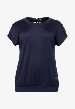 Sheego Sport T-shirt - Dark Blue -Sheego 5833952b8dee45e18c661369632d0a49