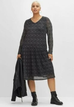 Sheego Jerseykleid - Tiefgrün Bedruckt 13 Sheego Jerseykleid - Tiefgrün Bedruckt -Sheego 584e920e515e43bcadf58f94a210fe1b