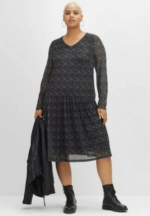 Sheego Jerseykleid - Tiefgrün Bedruckt 8 Sheego Jerseykleid - Tiefgrün Bedruckt – Bild 6