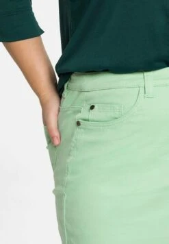 Sheego Bleistiftrock - Mint -Sheego 5867edcee3054802bc855300947fbbc5