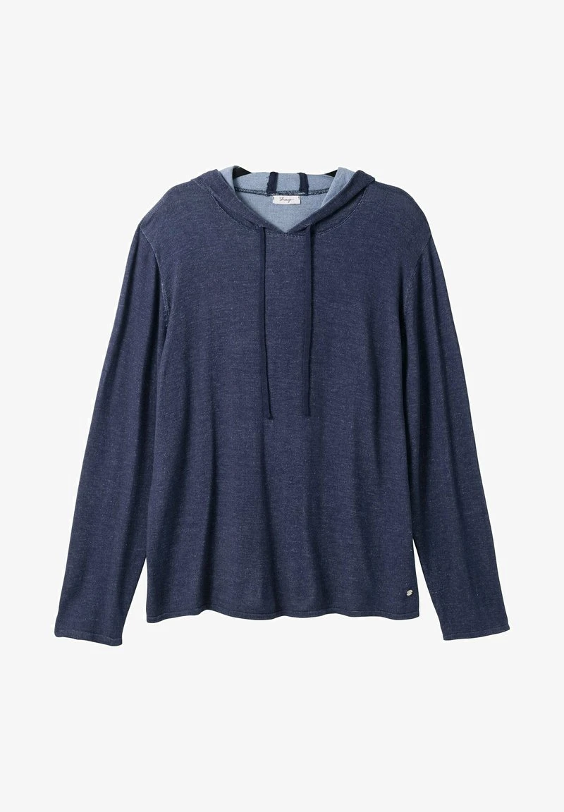 Sheego Strickpullover - Marine 7 Sheego Strickpullover - Marine – Bild 5