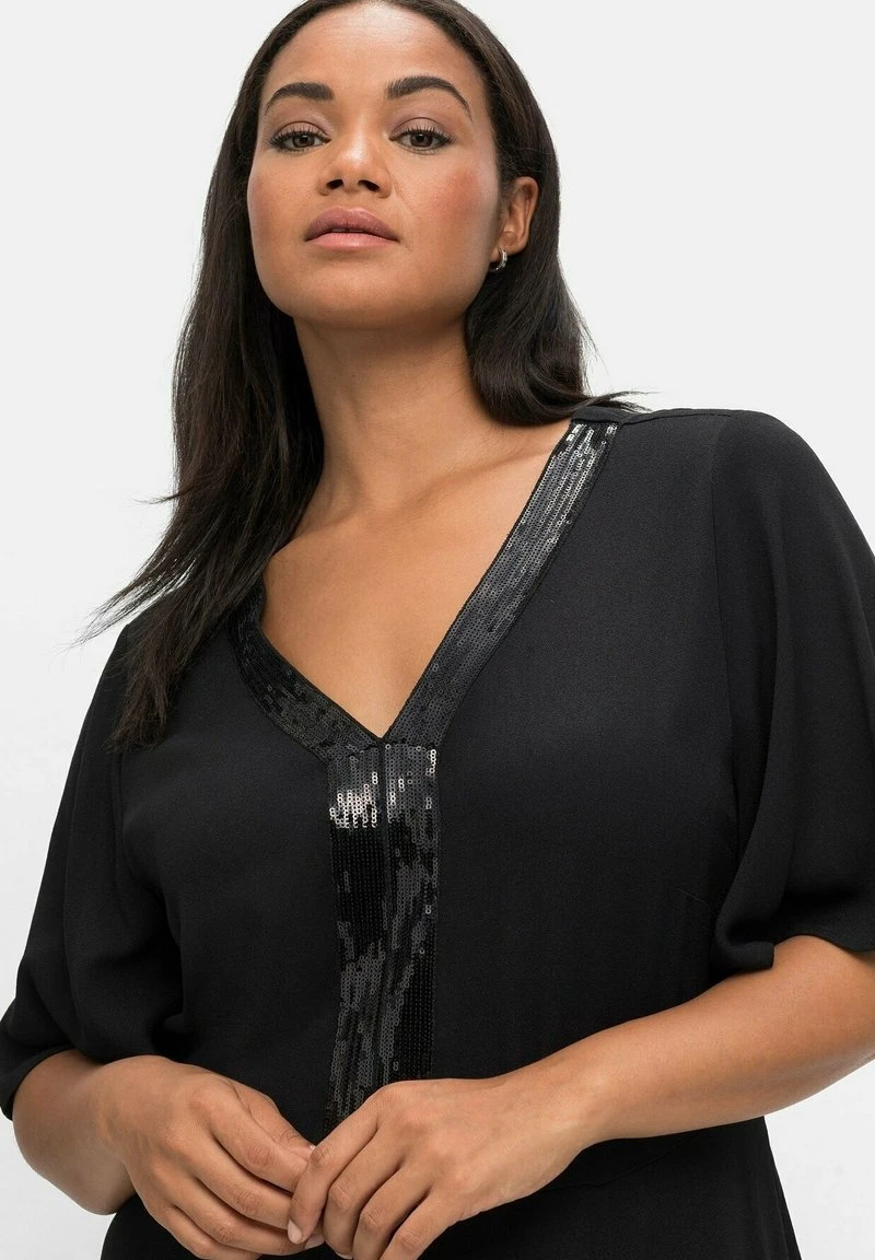 Sheego Freizeitkleid - Schwarz 5 Sheego Freizeitkleid - Schwarz – Bild 3