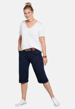 Sheego Shorts - Marine -Sheego 59dbc816a7834be78b35a60540d5cdb0