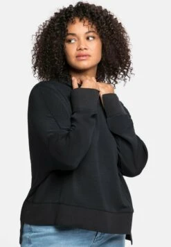 Sheego Sweatshirt - Schwarz 10 Sheego Sweatshirt - Schwarz -Sheego 59df9531d03c45cbad5f58695a8cb01b