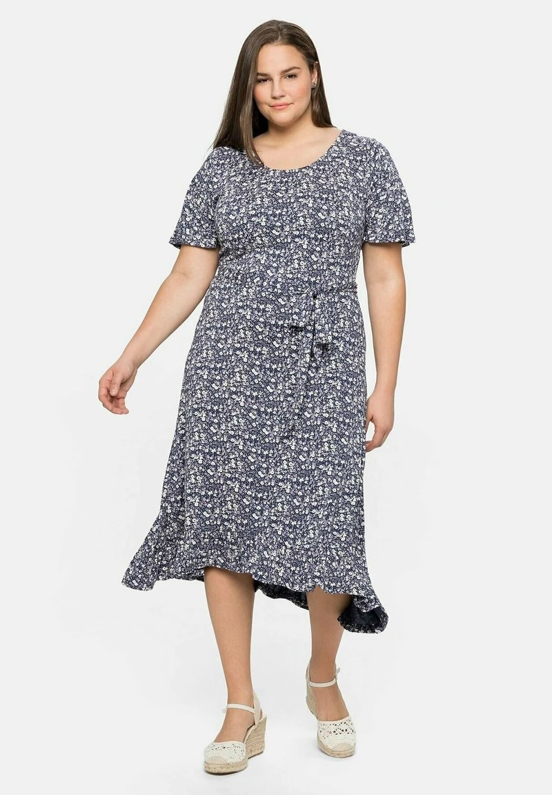 Sheego Jerseykleid - Nachtlila 3 Sheego Jerseykleid - Nachtlila