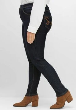 Sheego Jeans Slim Fit - Blue Black Denim 11 Sheego Jeans Slim Fit - Blue Black Denim -Sheego 5b1db2fba1ed45eda438fae88f65f4b8