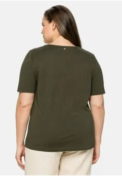 Sheego T-Shirt Print - Dunkeloliv 10 Sheego T-Shirt Print - Dunkeloliv -Sheego 5e7633cc3d7045d4a0631bbc211e33d0