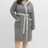 Sheego Bademantel - Grau